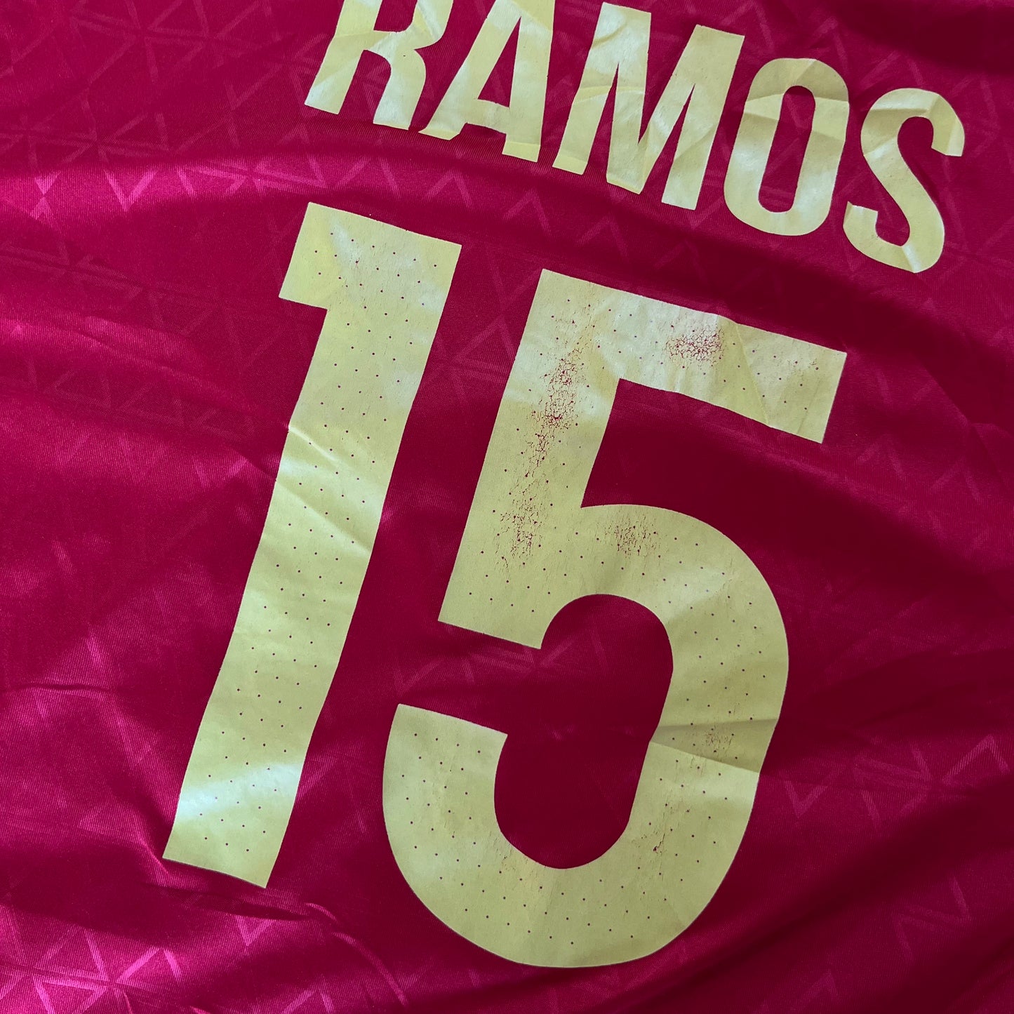 Adidas Spain 2016/2017 Home Ramos #15 Football Jersey T-Shirt (REPLICA)