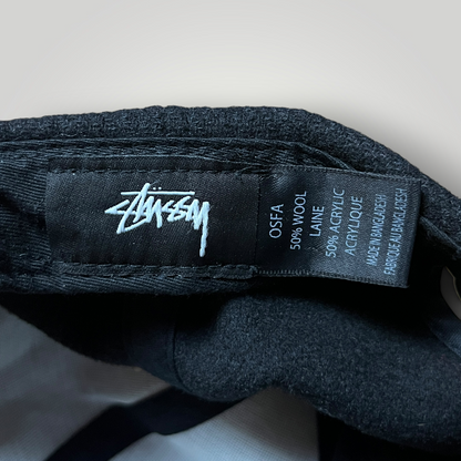 Stussy Chenile "S" Wool Skate Snapback Cap