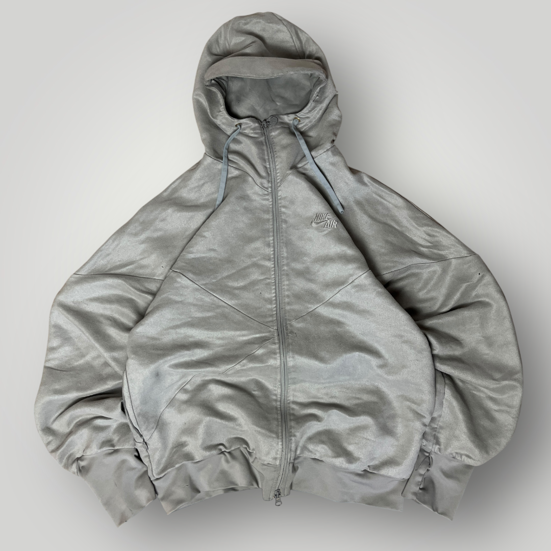 Nike Vintage 00's Y2K Anorak Tech Fleece Zip-Up Hoodie !RARE!