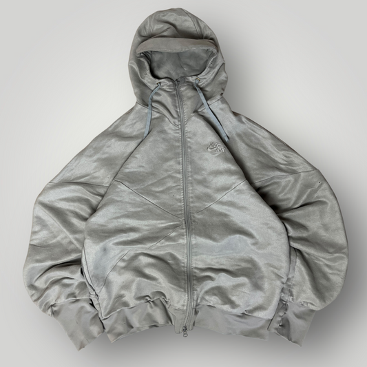 Nike Vintage 00's Y2K Anorak Tech Fleece Zip-Up Hoodie !RARE!