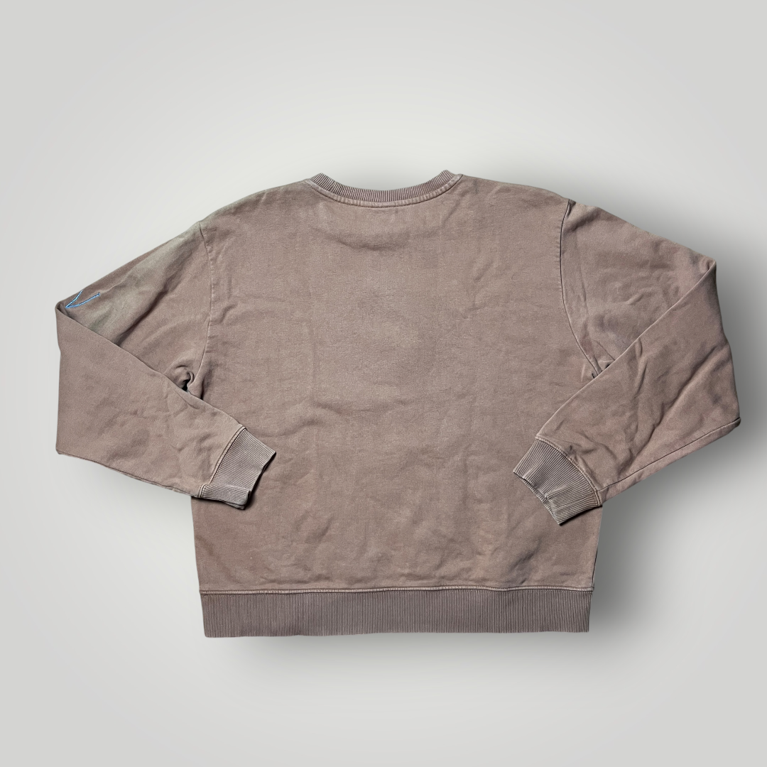 Vans Embroidered Graphic Spellout Sweatshirt Crewneck (Дамско)