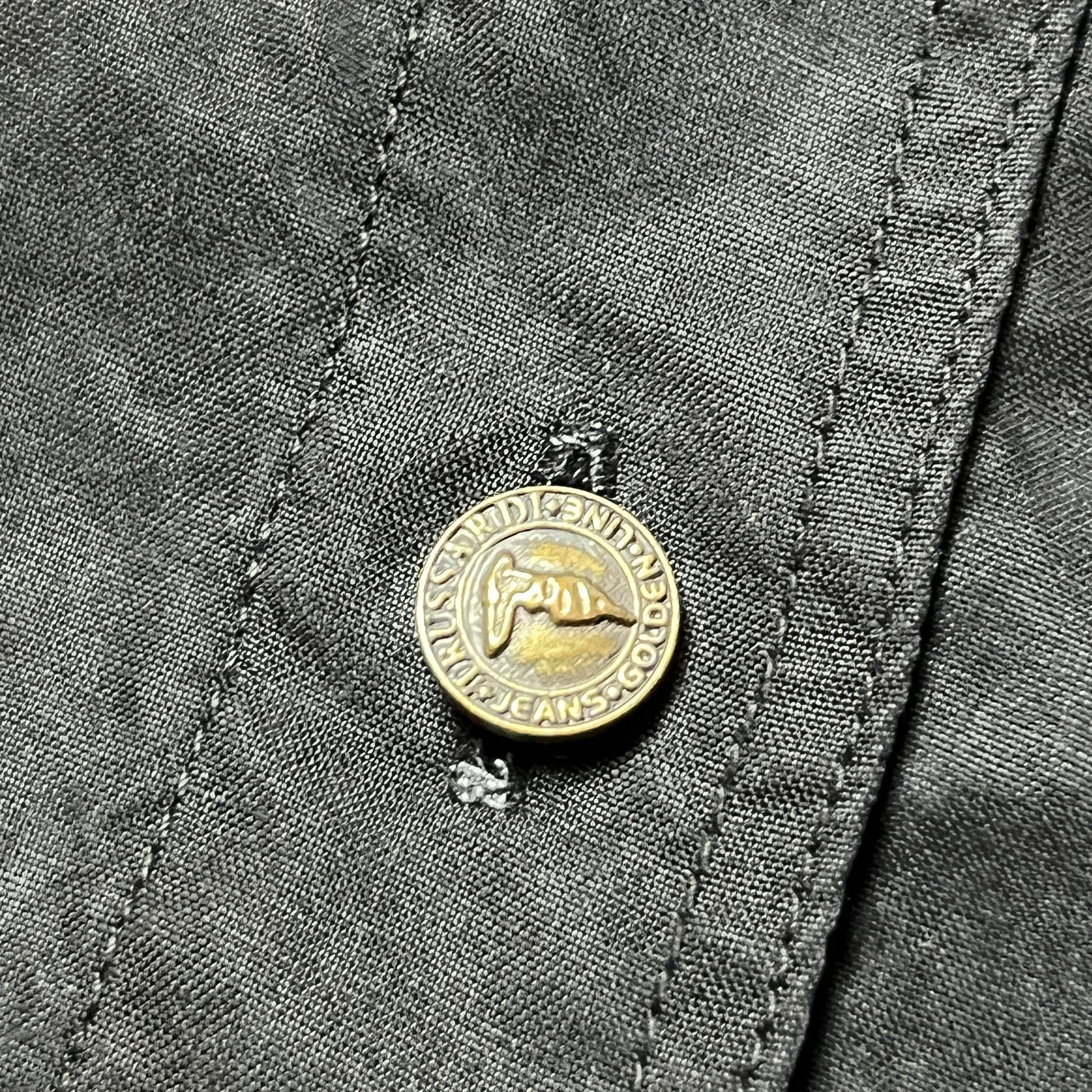 TRUSSARDI Long Sleeve Button Up Shirt