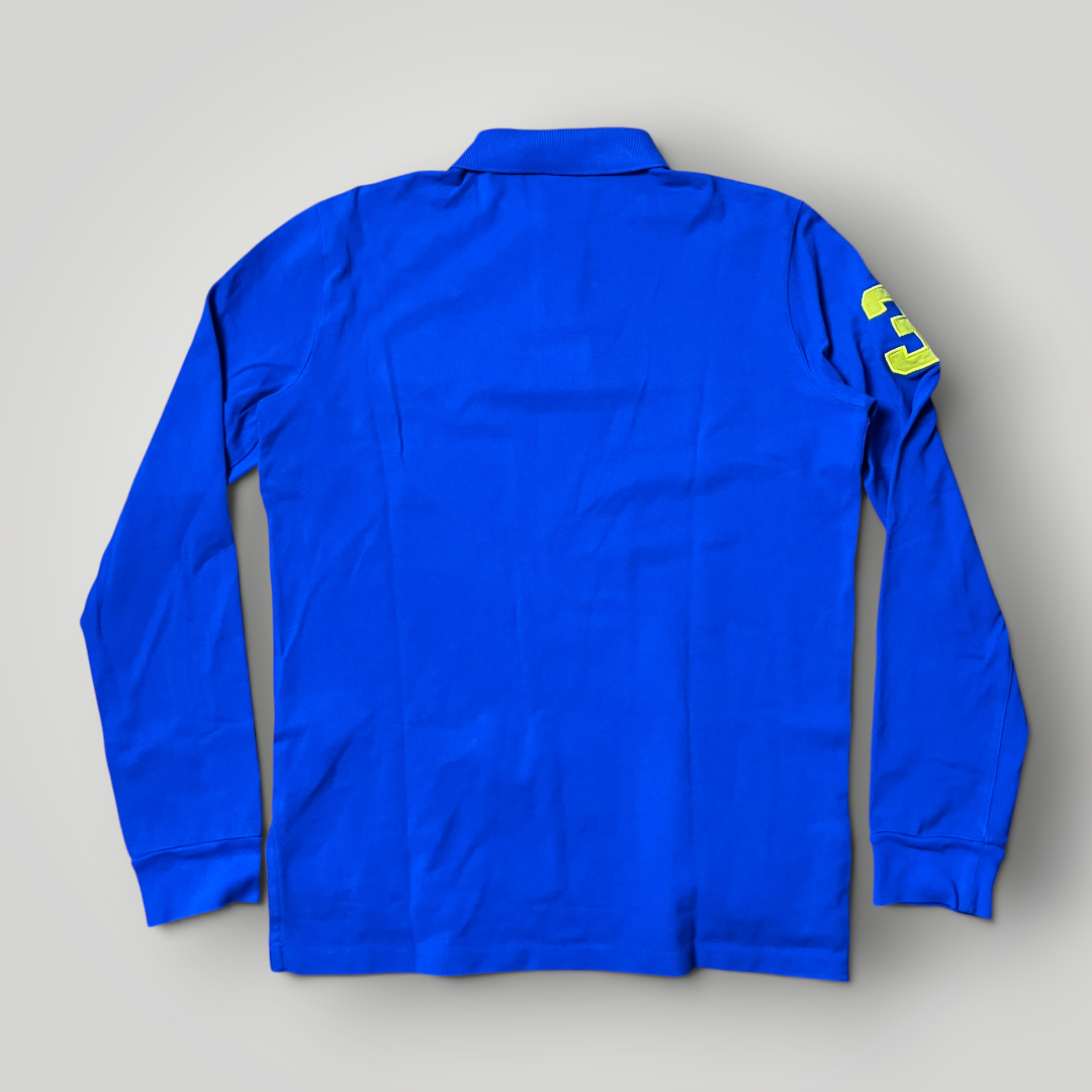 Polo Ralph Lauren Vintage 2000's Dual Match Big Pony Y2K Long Sleeve Shirt