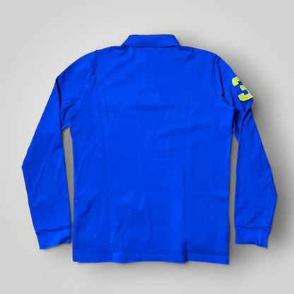Polo Ralph Lauren Vintage 2000's Dual Match Big Pony Y2K Long Sleeve Shirt