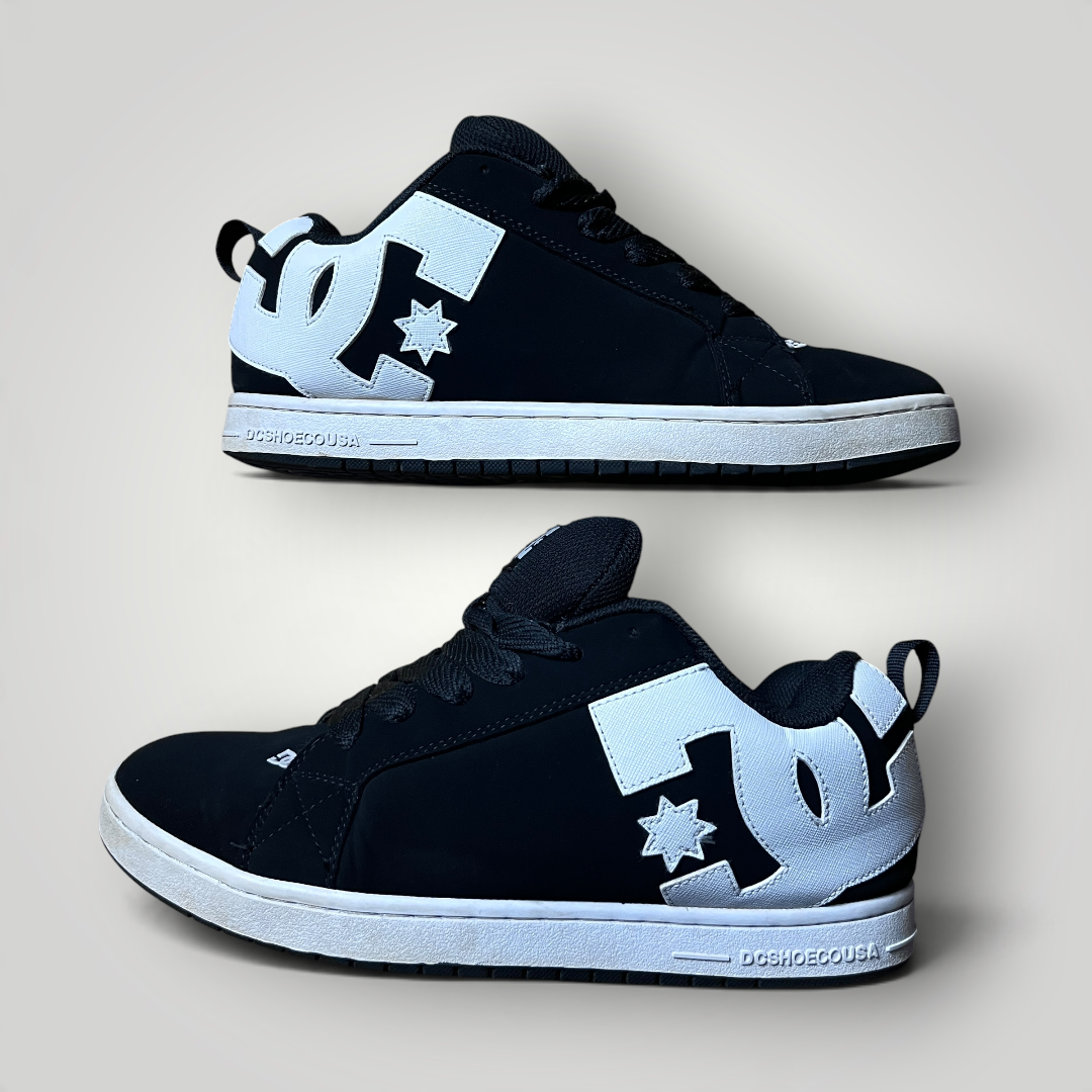 DC Shoes Court Graffik Y2K Hip-Hop Chunky Skater Sneakers