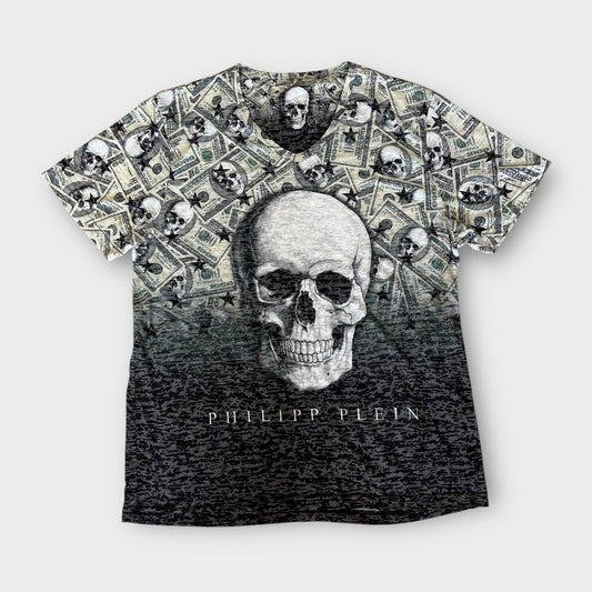 Philipp Plein Y2K All Over Graphic T-Shirt (Replica)