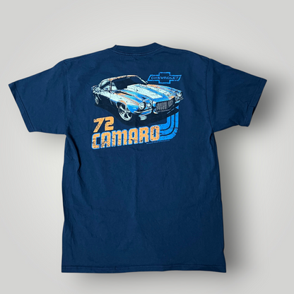 Tee Luv Chevrolet Camaro 72 Vintage Style Racing Graphic T-Shirt