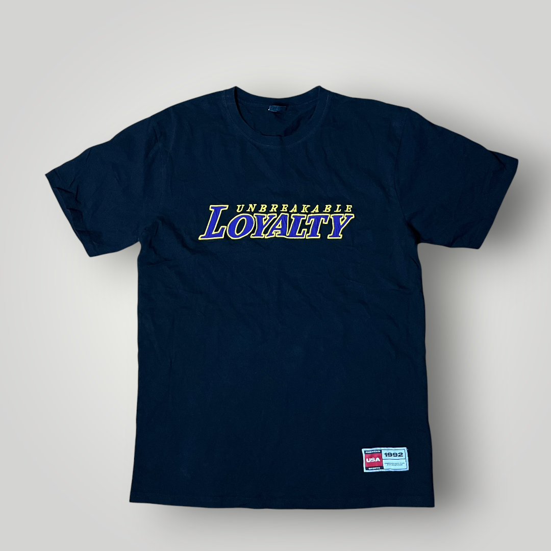FSBN Lakers Style Heavy Cotton Embroidered T-shirt