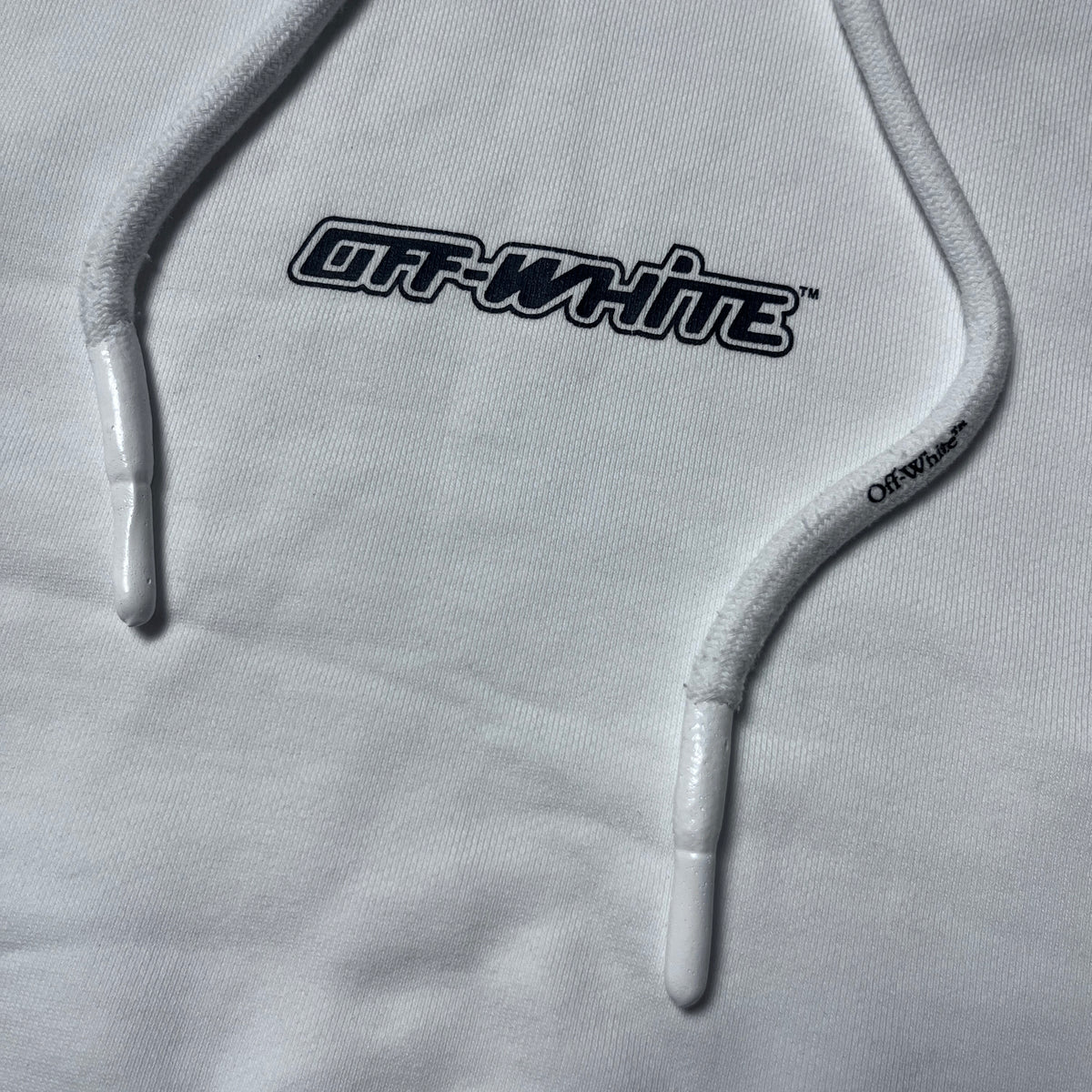 "OFF-WHITE" Marker Heavy Cotton Geaphic Hoodie (Replica)