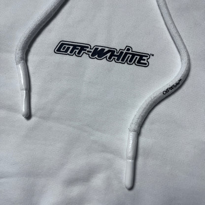 "OFF-WHITE" Marker Heavy Cotton Geaphic Hoodie (Replica)