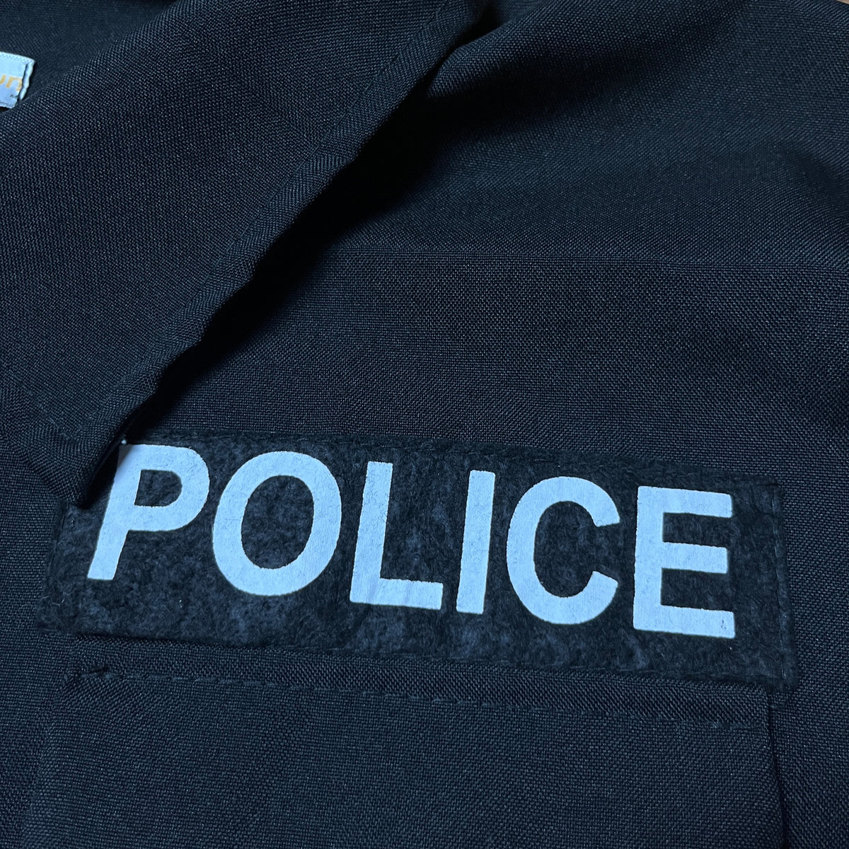 POLICE Uniform Funny Button-Up Shirt