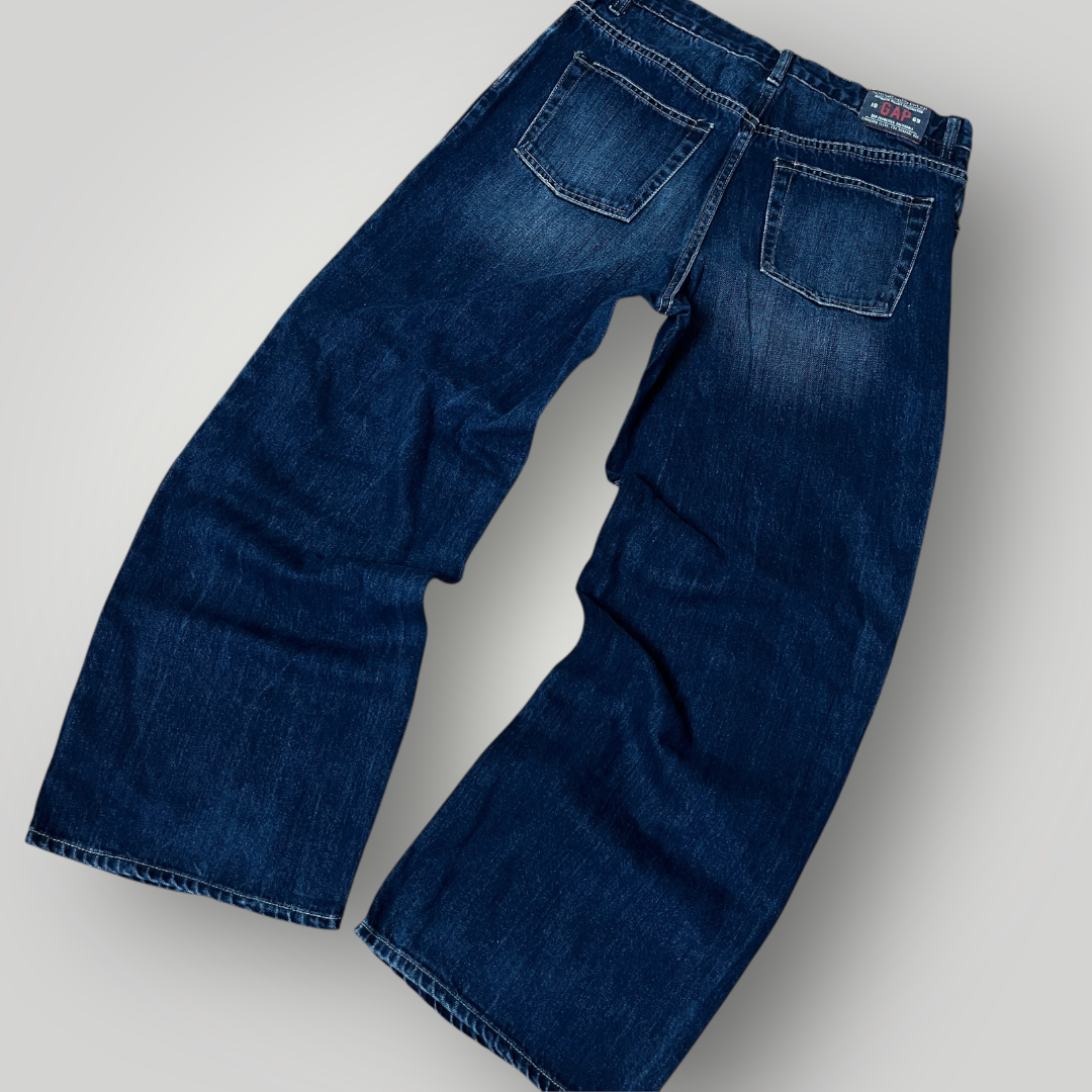 GAP Vintage 00's Baggy Y2K Hip-Hop Skater Jeans "1969 Low Rise Stride"