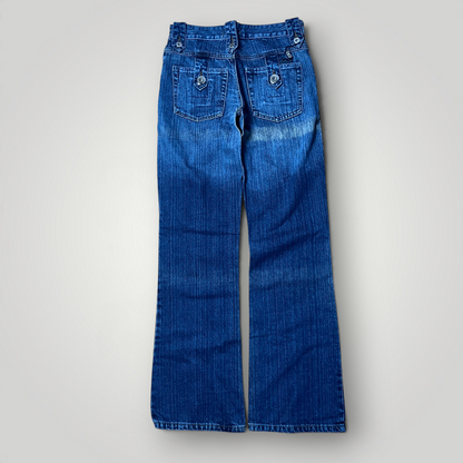 DOLCE & GABBANA Vintage 2000's Y2K Flared Jeans (Дамско) (Replica)