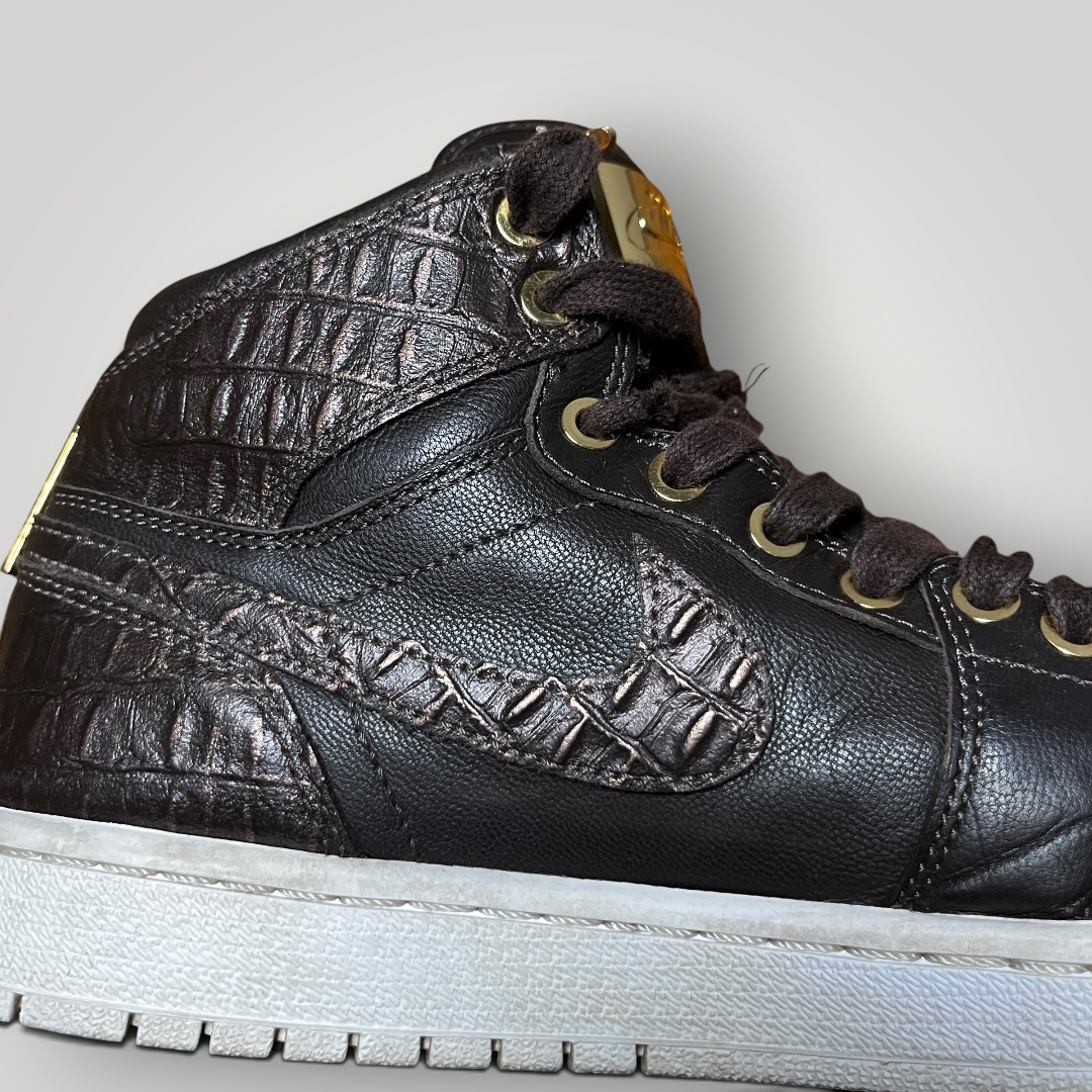Air Jordan 1 Retro High OG Pinaccle "Baroque Brown/Croc" !RARE!