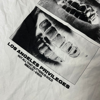 H&M Y2K Chrome Graphic T-Shirt