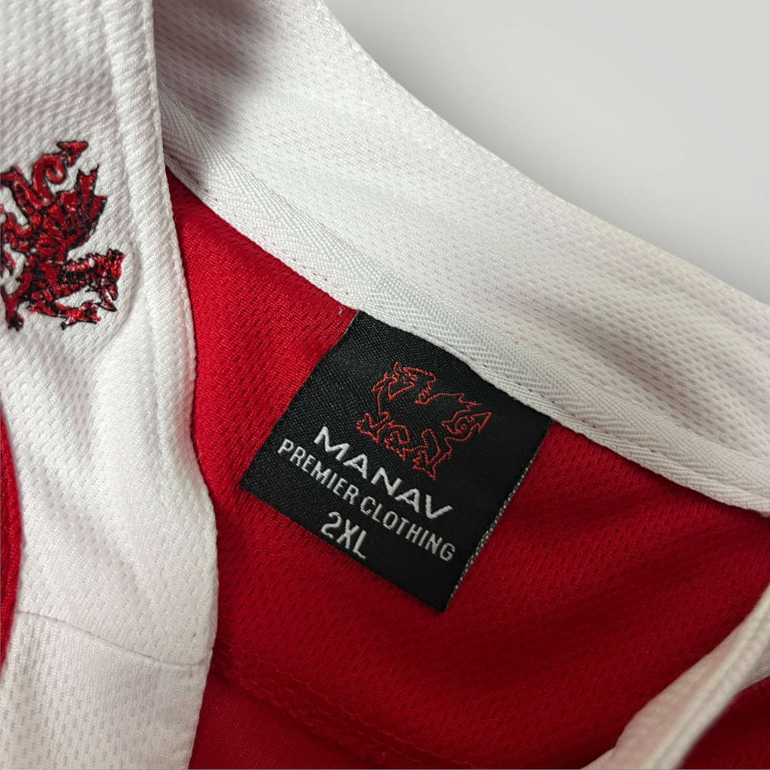 WRU Wales MANAV Rugby Jersey T-Shirt