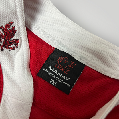 WRU Wales MANAV Rugby Jersey T-Shirt