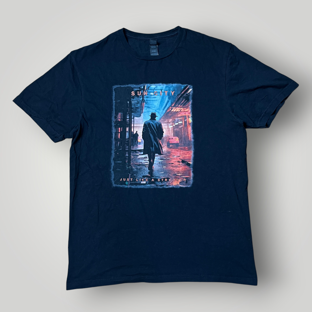 Sun City "Just Like a Stranger" Heavy Cotton Graphic T-Shirt