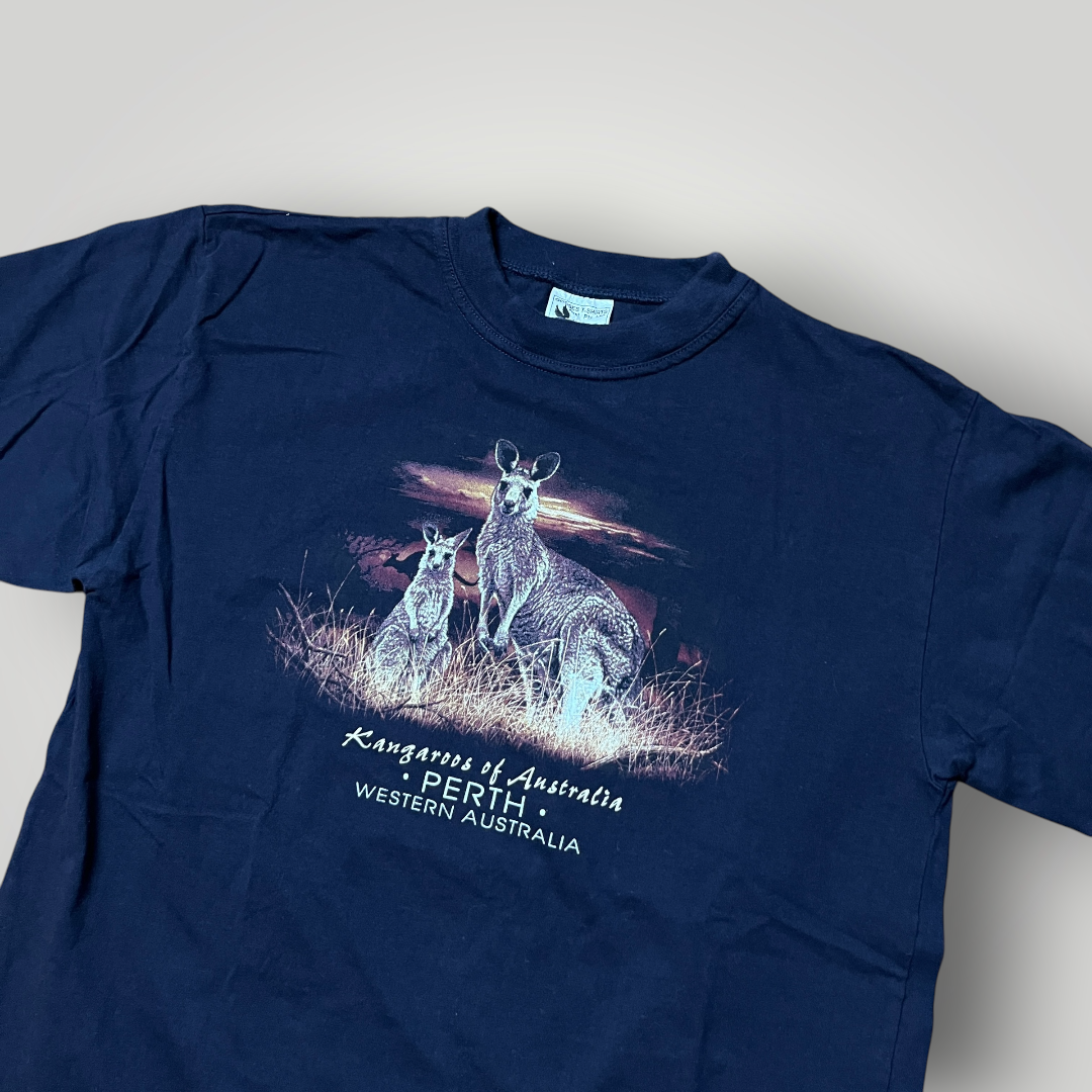 Kangaroos of Australia Vintage 90's Heavy Cotton Graphic T-Shirt