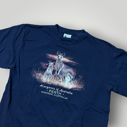Kangaroos of Australia Vintage 90's Heavy Cotton Graphic T-Shirt