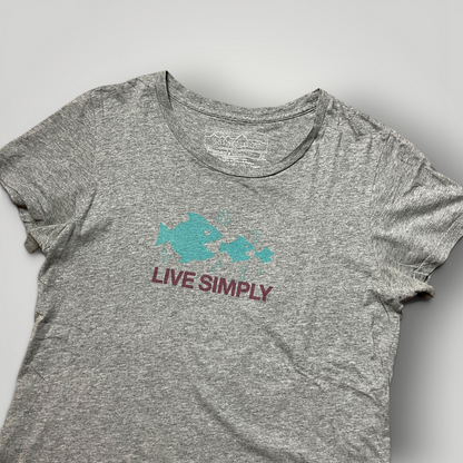 Patagonia "Live Simply" Graphic T-Shirt (Дамско)