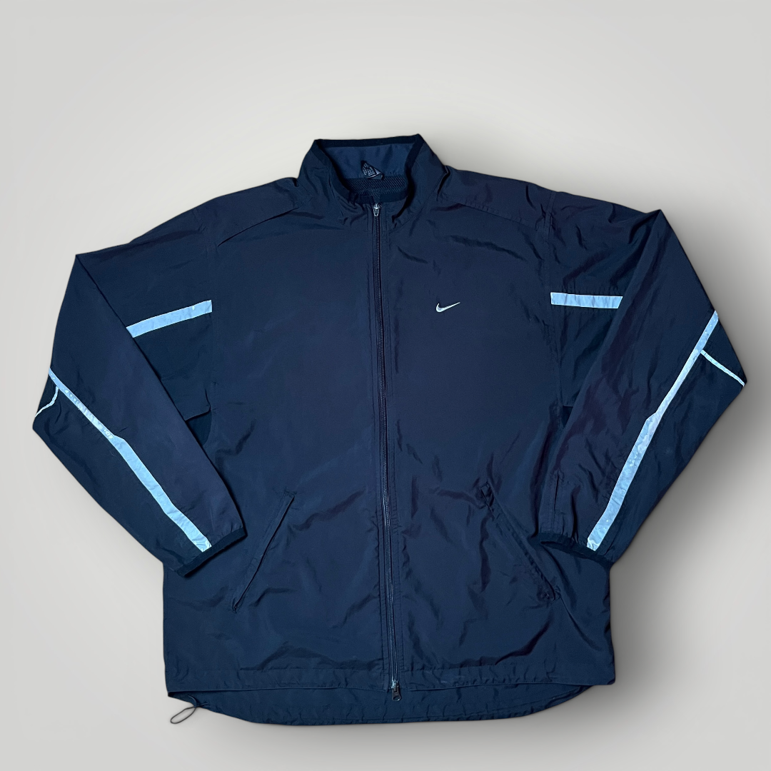 Nike Vintage 2000's Y2K Reflective Lined Windbreaker Jacket