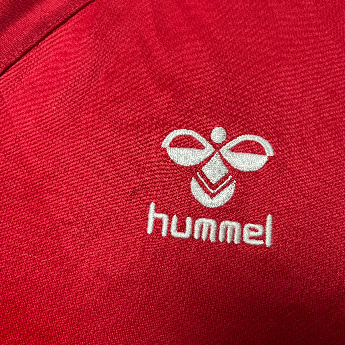 Hummel Denmark 2021/2022 Simon Kjaer #4 Football Jersey T-Shirt