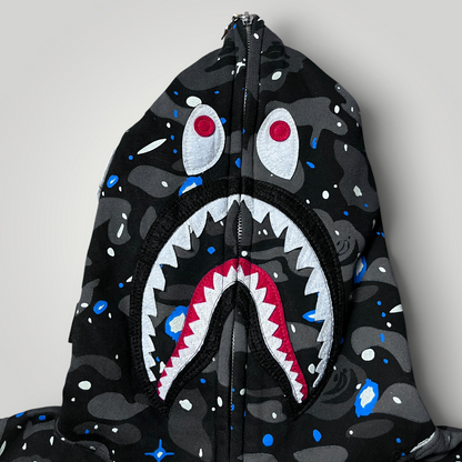 BAPE (A Bathing Ape) Space Camo Shark Full-Zip Hoodie (Replica)