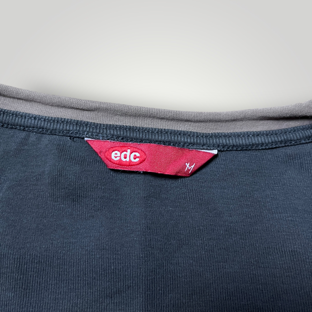 EDC by Spirit Vintage 2000's Y2K Graphic Long Sleve Shirt (Дамско)