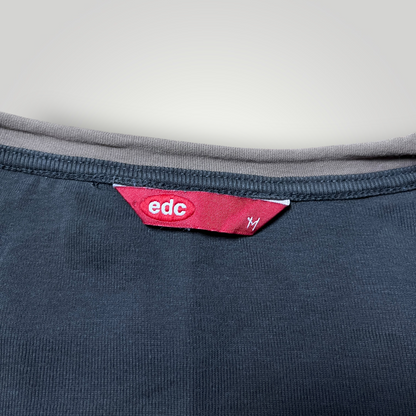 EDC by Spirit Vintage 2000's Y2K Graphic Long Sleve Shirt (Дамско)
