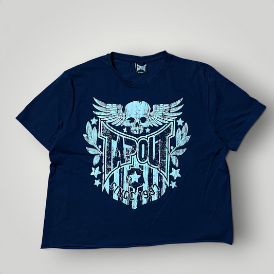 Tapout Y2K Cropped Boxy Graphic T-Shirt