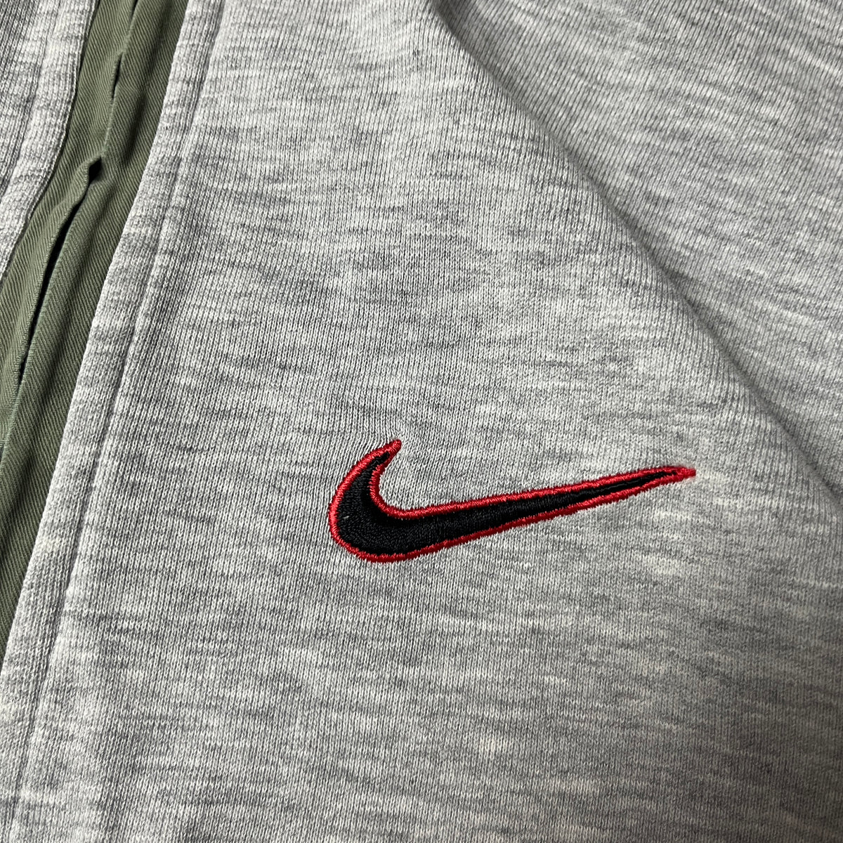 Nike Vintage 90's Y2K Boxy Zip-Up Sweatshirt Crewneck