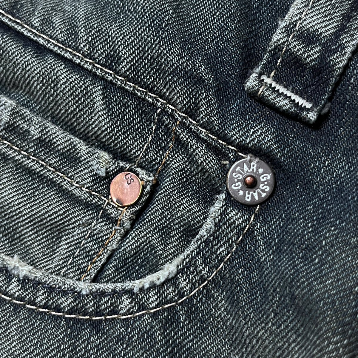 G-STAR RAW Y2K Vintage 2000's Straight Fit Hip-Hop Skater Jeans