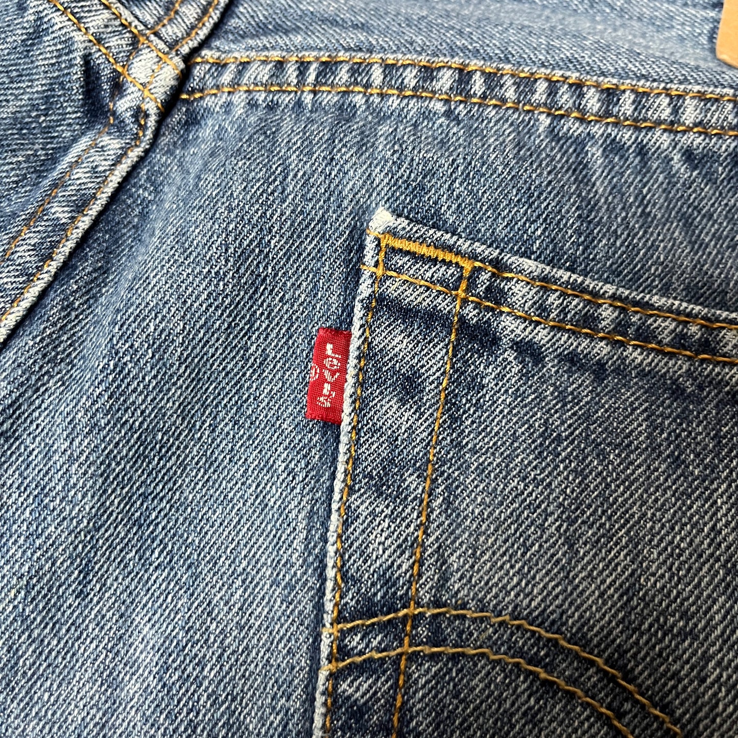 LEVI'S 501 Heavy Cotton Denim Shorts