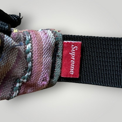 Supreme Box Logo Fanny Pack "Woven Stripe SS20"