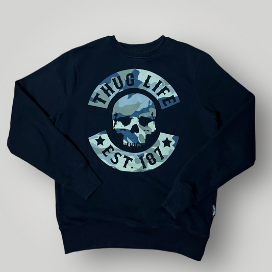 Thug Life Heavy Cotton Graphic Sweatshirt Crewneck
