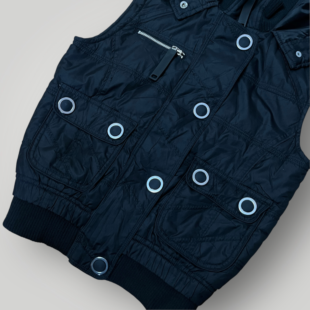 Seductions Vintage 00's Y2K Puffer Vest (Дамско)