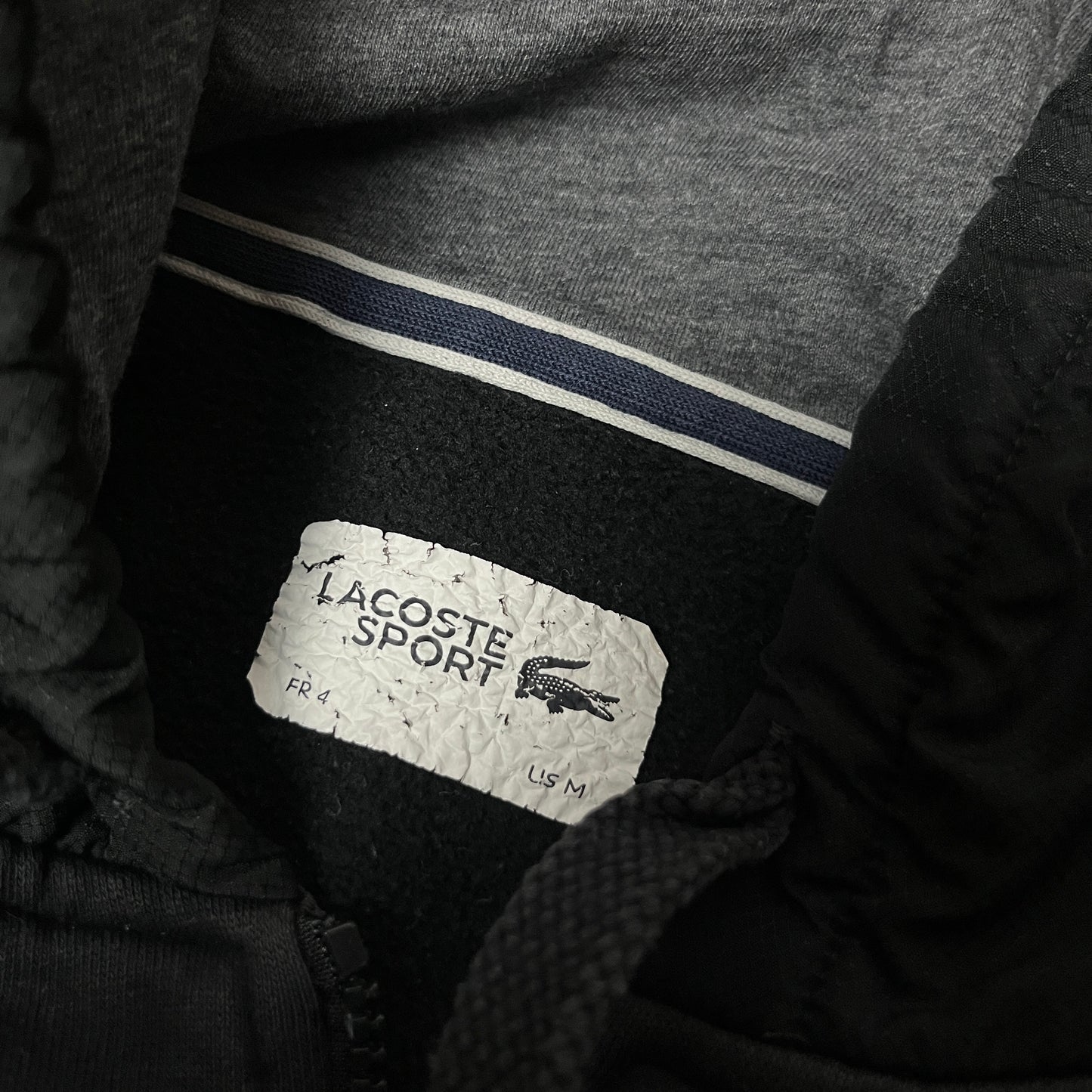 Lacoste Zip-Up Heavy Cotton Hoodie