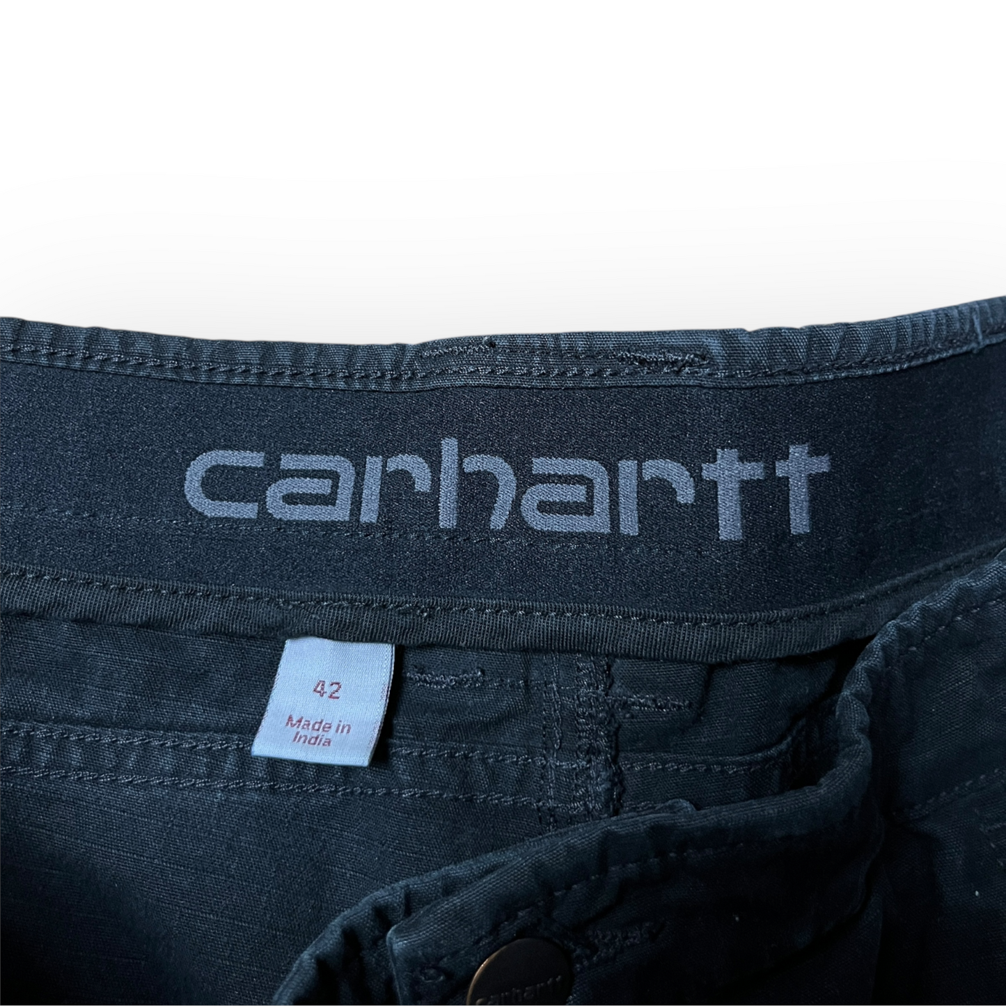 Carhartt Heavy Cotton Canvas Multipocket Work Cargo Jorts