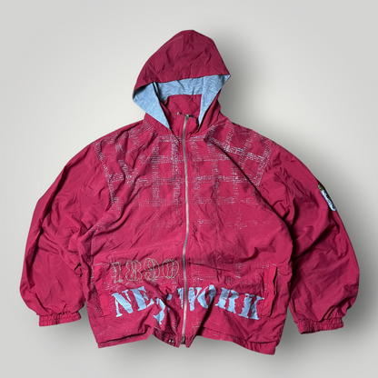 Vintage 90's Y2K Hip-Hop Windbreaker Jacket