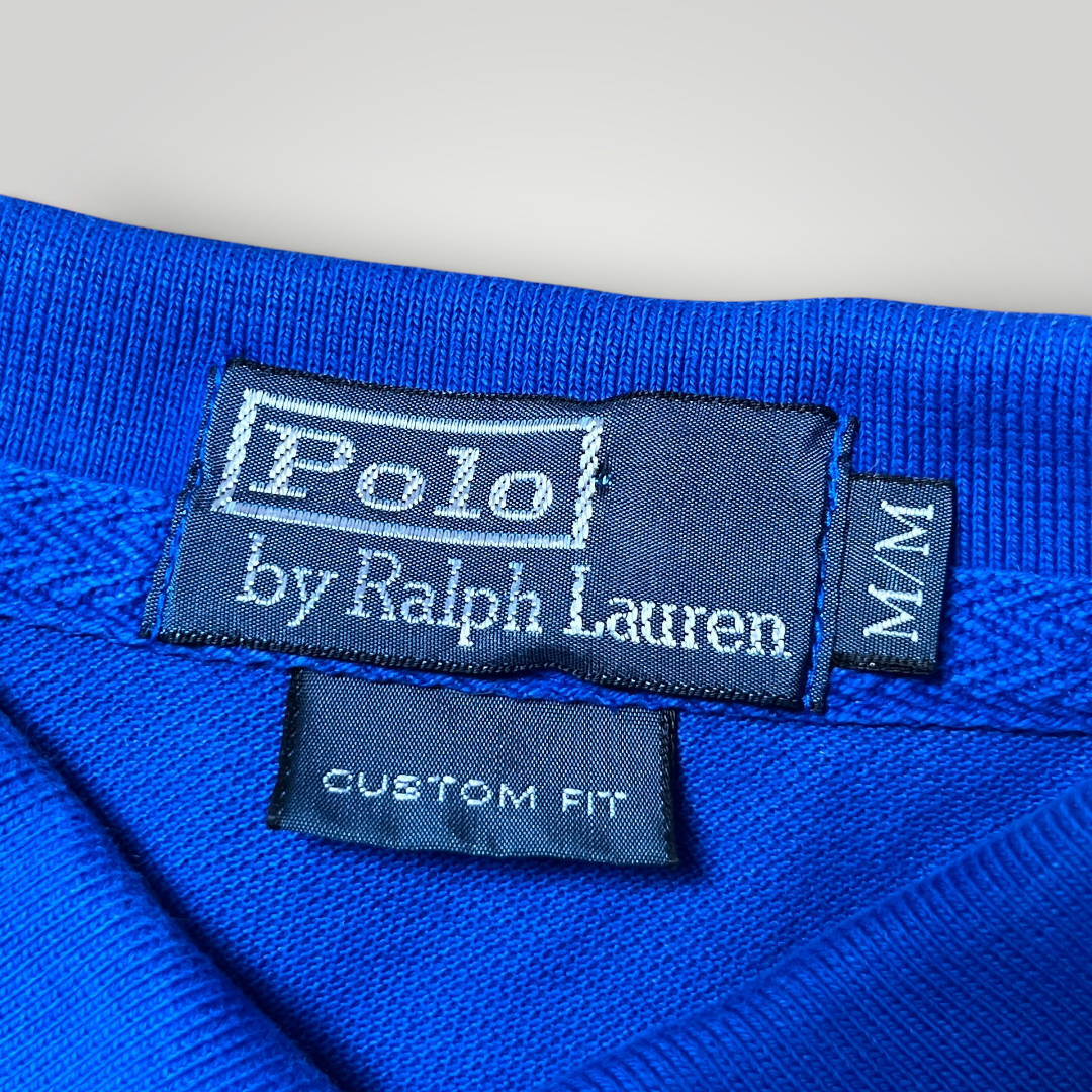 Polo Ralph Lauren Vintage 2000's Dual Match Big Pony Y2K Long Sleeve Shirt