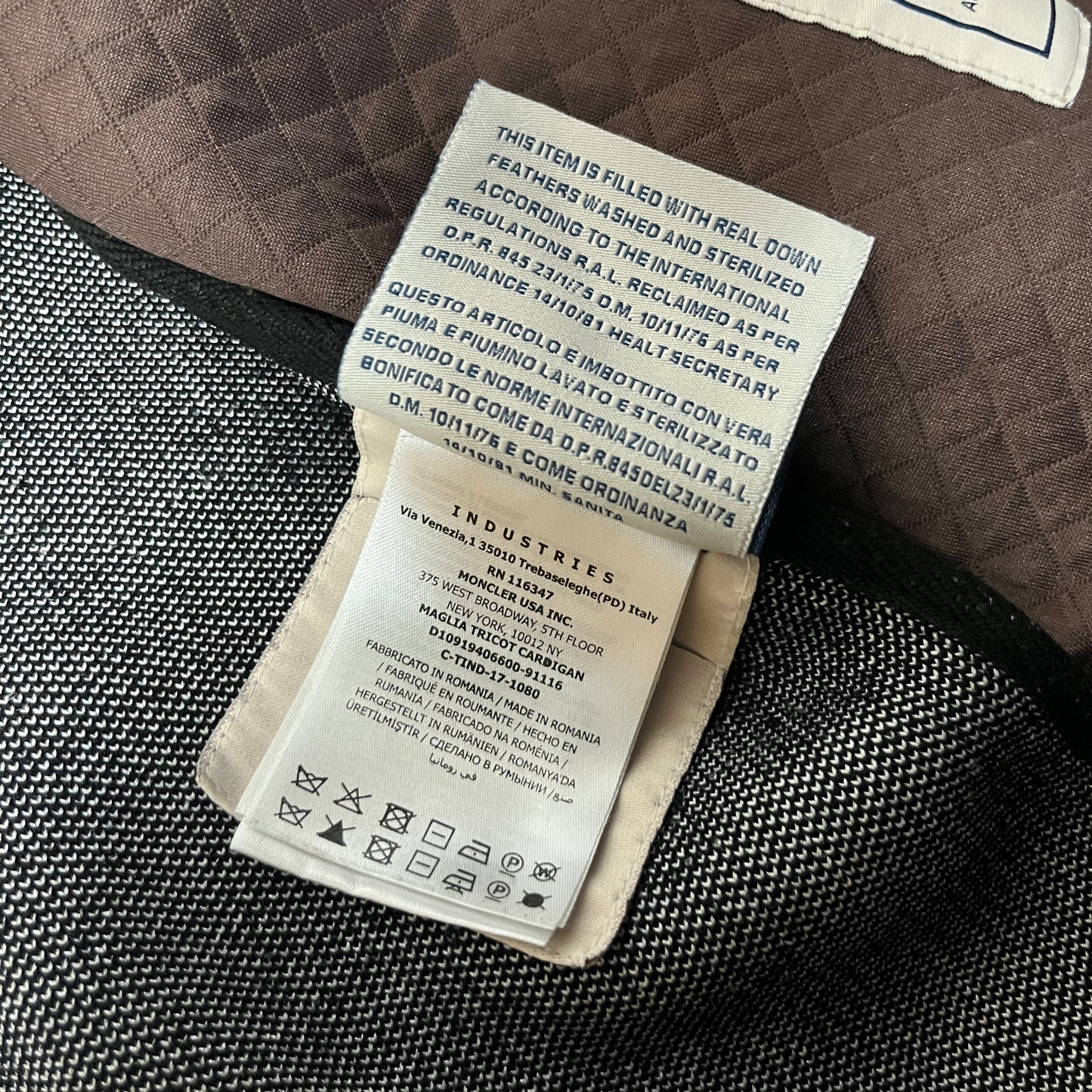 Moncler "MAGLIA TRICOT CARDIGAN" Jacket