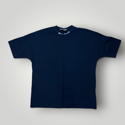 Palm Angels Classic Logo Over Tee Heavy Cotton T-Shirt (Replica)