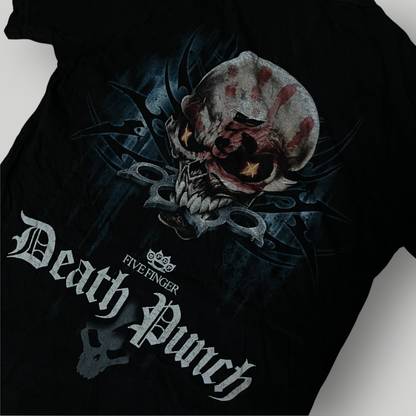 Spiral Five Finger Death Punch "Game Over" Y2K Vintage 00's Style Graphic T-Shirt