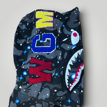 BAPE (A Bathing Ape) Space Camo Shark Full-Zip Hoodie (Replica)