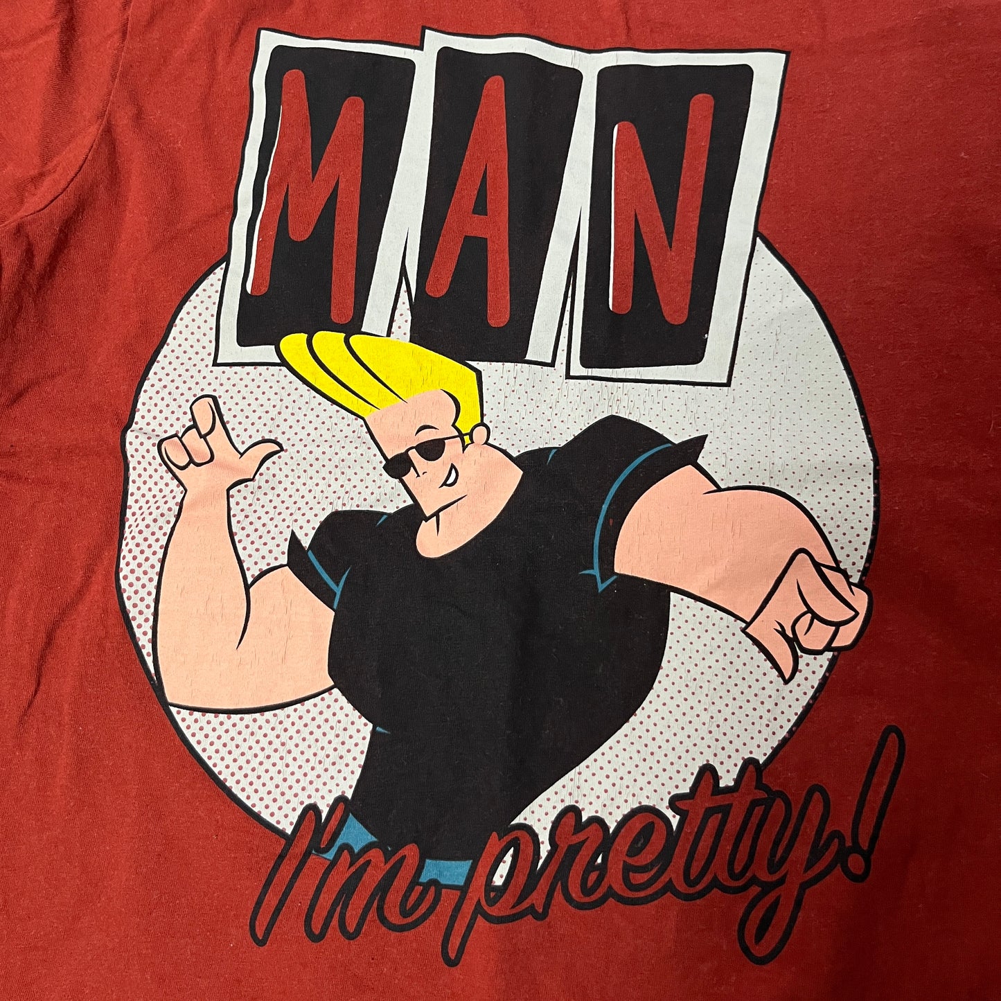Johnny Bravo "Man I'm Pretty" Graphic T-Shirt