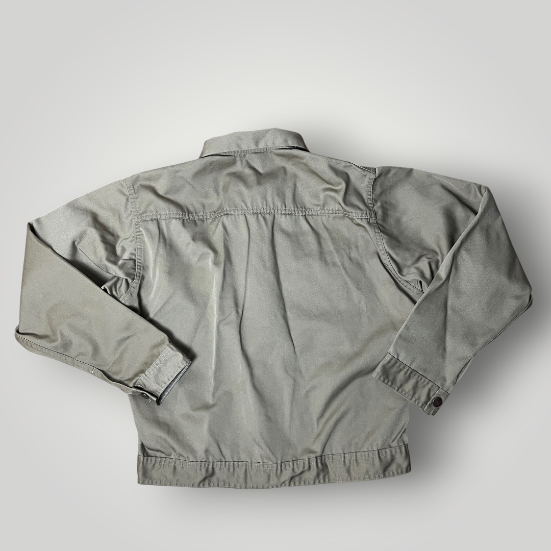 Cropped Boxy Trucker Jacket Light Brown