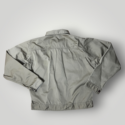 Cropped Boxy Trucker Jacket Light Brown