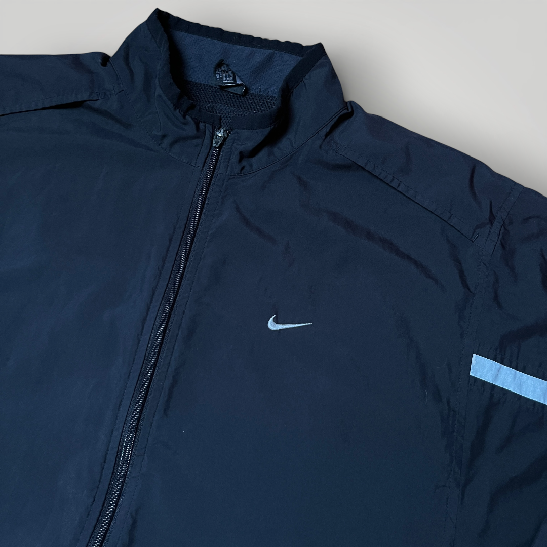Nike Vintage 2000's Y2K Reflective Lined Windbreaker Jacket