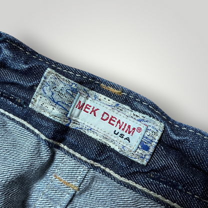 MEK Denim Vintage 2000's Y2K  Distressed Bootcut Jeans